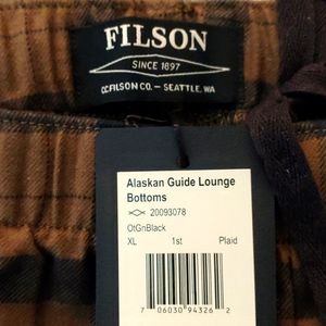 FILSON XL Alaskan Guide Lounge Bottoms